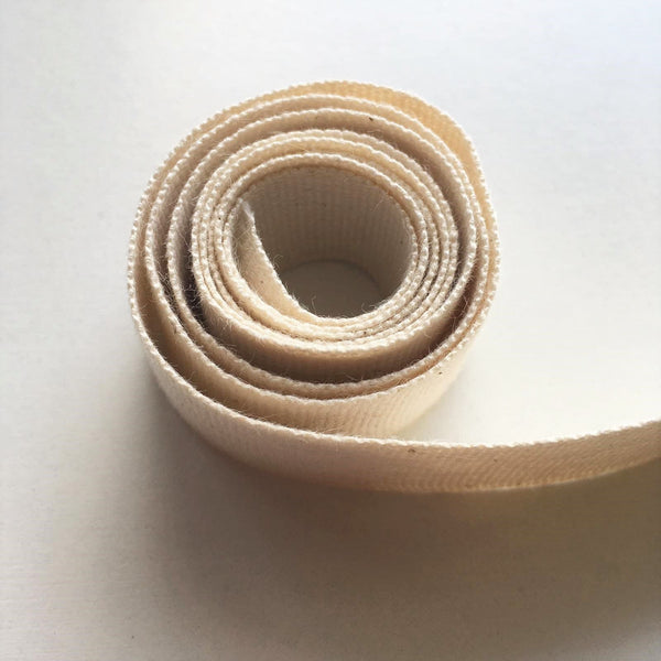 Bio-Baumwollband "Naturfarbe, 10m" - Goodgive